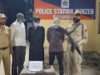 Kunzer Police bust gambling den at Hard Aboora, three held with cash, cards