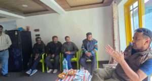 Ladakh Sheep Husbandry Director reviews pashmina, fodder development in Drass