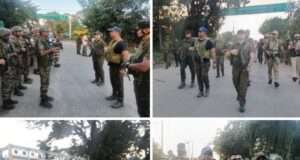 Samba Police, BSF conduct joint road march in Ghagwal to strengthen border security