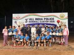 BSF Women’s Team clinches Gold at All India Police Cluster, defeats SSB 25–22