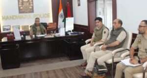 SSP Handwara orders heightened vigilance, strengthened security grid