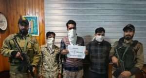Baramulla Police arrests three in Azadgunj drug crackdown, recovers 16 gms of heroin-like substance