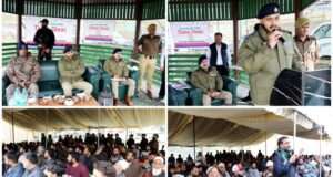 SSP Budgam directs swift grievance redressal at remote Sitaharan, reaffirms zero tolerance towards drug abuse