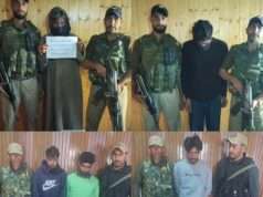Anantnag Police arrests five drug peddlers in multiple operations, recovers cannabis, cash