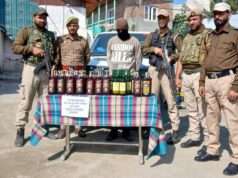Narbal Police cracks down on liquor smuggling, seizes 70 bottles from Scorpio; one arrested