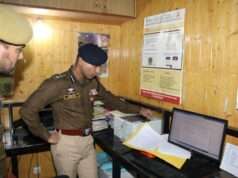 SSP Amod Ashok Nagpure inspects Srigufwara Police Station, reviews crime scenario, investigation progress