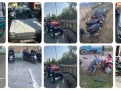 Anantnag Police intensify district-wide traffic crackdown, 410 vehicles challaned, seized in single day