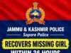 Dangiwacha Police trace missing girl within 36 hrs, hand her over to family safely