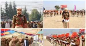 Budgam honours police martyrs on Commemoration Day; SSP assures continued support to bereaved families