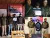 Six drug peddlers arrested in Anantnag, Kulgam; ganja, cannabis, heroin-like substance seized