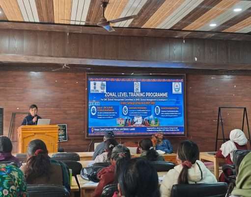 Ladakh Education Deptt pushes stronger community participation in schools, SMC Workshop concludes in Leh