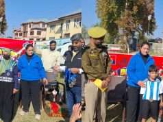 Shopian Police organises Kho Kho Tournament to honour martyrs, promote youth engagement through sports