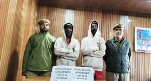 Anantnag Police crackdown nets eight drug peddlers, seizes cannabis, heroin in district-wide operations