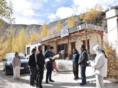 DC Nubra inspects polling stations ahead of Panchayat Elections 2026