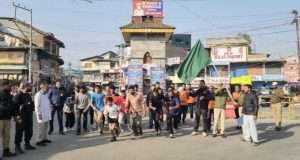 Pulwama Police organises Run for Unity to mark National Unity Day, youth, officials participate