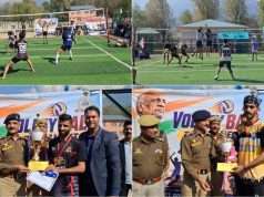 Thunder Spikers Wayil clinch Ganderbal Police Volleyball Tournament, defeat Valley Star Cherwan 2–0 in final