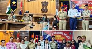 Jammu Police engages students in debate on nation building ahead of Rashtriya Ekta Divas