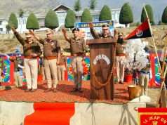 14 JKAP, 8 JKAP IR mark Ekta Diwas with joint parade at Manasbal