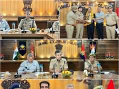 SSP Jammu honours retiring police personnel Daljeet Raj, Vijay Kumar at farewell function