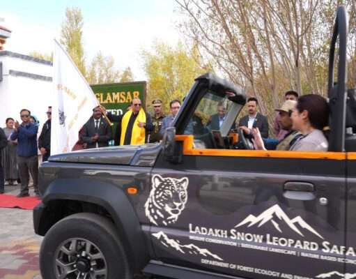 LG Saxena launches India’s First High-Altitude Snow Leopard Safari in Ladakh