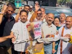 BJP protests in Gangyal, says statehood demand cannot be linked to restoration of pre-2019 constitutional position