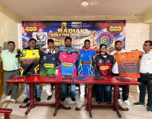 Radiant World Divyang Cricket League jerseys unveiled ahead of Oct 6 Agra kick-off
