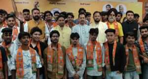 Hundreds of youth join BJP in Jammu, Sat Sharma says young generation can drive nation-building