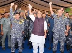 Rajnath Singh signals India’s maritime power shift, hails Navy’s indigenous combat capability