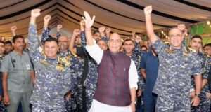 Rajnath Singh signals India’s maritime power shift, hails Navy’s indigenous combat capability