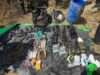 Blue barrel, hidden bag yield major arms cache in Sopore forest; 3 IEDs, 11 grenades seized