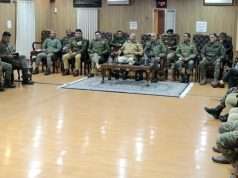 DGP Nalin Prabhat, XV Corps GOC review security operations in South Kashmir, assess operational preparedness