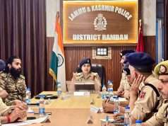 SSP Ramban reviews joint security preparedness, calls for swift coordinated eesponse to emergencies