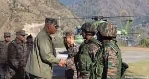 Army Commander Lt Gen Pratik Sharma reviews operational preparedness along LoC in Poonch, Rajouri