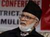 Farooq Abdullah retains Ali Mohammad Sagar as JKNC General Secretary