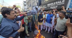BJP protests against NC govt for linking statehood with pre-1953 agenda