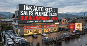 J&K Auto retail sales plunge 39.3% during Navratri 2026