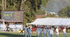 Rest of India trail by 17 runs in 2nd innings after Choudhary's 5/78, Lone Nasir's brisk fifty