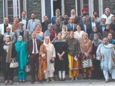 Director Colleges Twinkle Suri meets Kashmir college principals