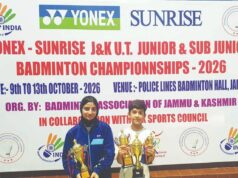 DPS Srinagar shines at UT-Level Badminton Championship