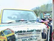 Er Rashid’s office hands over bus to Uri College