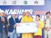 GVEI students shine at Kashmir Marathon, clinch 3 top finishes