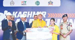 GVEI students shine at Kashmir Marathon, clinch 3 top finishes