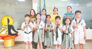 TSP 10K Kathua Marathon Competition: DPS Junior Kathua students shine