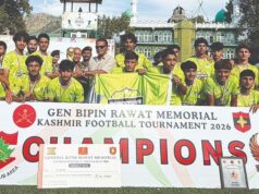 Kashmir Football Tournament 2026 | Downtown Heroes FC win Boys’, Girls’ U-17 titles