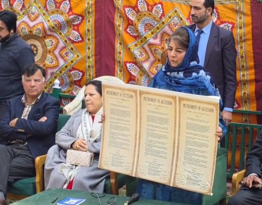 Accession was based on trust, constitutional safeguards: Mehbooba