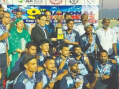 MLA Tanvir Sadiq attends National Deaf Men’s T20 Cricket Championship in Srinagar