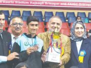 Mohammad Qais wins bronze at Junior National Soft Tennis Championship
