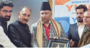 MP Ghulam Ali Khatana interacts with youth in Kupwara
