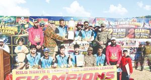 Pathan Panthers Lolab wins Kilo North Kashmir Cricket League