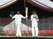 Samaran Ravichandran hits first century of Irani Cup in Srinagar